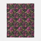 ラブリービーシリーズデザイン21 フリースブランケット (正面)