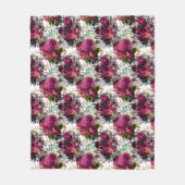 ラブリービーシリーズデザイン23 フリースブランケット (正面)