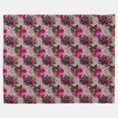 ラブリービーシリーズデザイン24 フリースブランケット (正面(横))