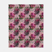 ラブリービーシリーズデザイン24 フリースブランケット (正面)