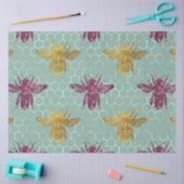 ラブリービーシリーズデザイン49 薄葉紙 (クラフト)