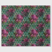 ラブリービーシリーズデザイン8 ラッピングペーパー (フラット)