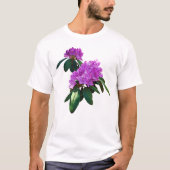 ラブリーピンクのシャクナゲ Tシャツ (正面)