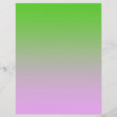 ラブリーピンクグリーンハートモダン抽象芸術フラクタル (裏面)