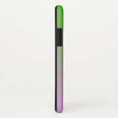 ラブリーピンクグリーンハート抽象芸術フラクタル名 Case-Mate iPhoneケース (裏面/右)