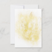 ラブリーピンクシャンパンバーブリーブランチ誕生日パーティー サンキューカード (裏面)