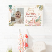 ラブリーピンクディノ 横断幕 (インサイチュ)