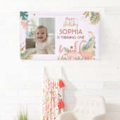 ラブリーピンクディノ 横断幕 (インサイチュ)