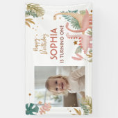 ラブリーピンクディノ 横断幕 (縦)