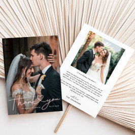 ラブリーピンクネオン結婚サインの写真 サンキューカード