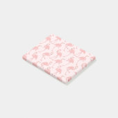 ラブリーピンクフラミンゴパレード ポストイット (アングル)