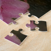 ラブリーピンクベラドンナアマリリスリリー ジグソーパズル (側面)