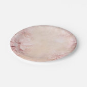 ラブリーピンクポインセチア ペーパープレート (アングル)