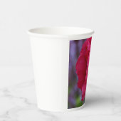 ラブリーピンク&パープルポピー 紙コップ (右)