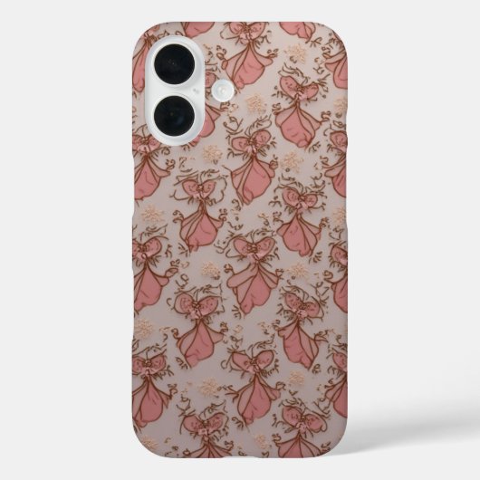 ラブリーピンクIphone16ケース Case-Mate iPhoneケース (裏面)