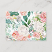 ラブリーフォレストウッドランド動物ベビー図書館 エンクロージャーカード (裏面)