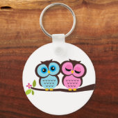 ラブリーフクロウ キーホルダー (正面)