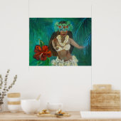 ラブリーフラお尻 ポスター (キッチン)