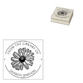 ラブリーフラワーカスタムフローラ図書室 ラバースタンプ (押印)