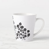 ラブリーフラワーカフェラテマグ カフェラテマグ (右)