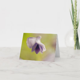 ラブリーフローフラワーカー空白のド サンキューカード