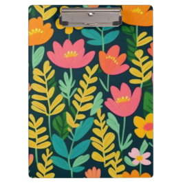 ラブリーフローラカラフル場 クリップボード