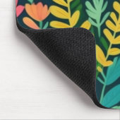 ラブリーフローラカラフル場 マウスパッド (コーナー)