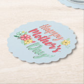 ラブリーフローラハッピーマザーズ・デイ ペーパーコースター (アングル)