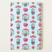 ラブリーフローラメーソンジャーハートパターン プランナー手帳 (裏面)