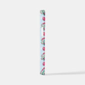 ラブリーフローラメーソンジャーハートパターン iPhoneケース (右側面)