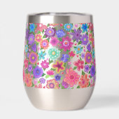 ラブリーフローラルパターンボホスタイル (背面)