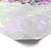 ラブリーフローラ及びバタフライセレニティ祈りの言葉 ポスター (角)