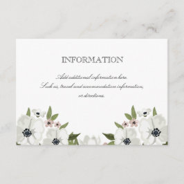 ラブリーフローラ情報カード エンクロージャーカード