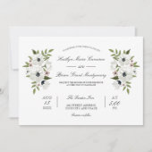 ラブリーフローラ結婚式招待状 招待状 (正面)