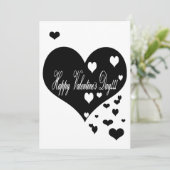 ラブリーブラックとホワイトハートXOXO シーズンカード (スタンド正面)