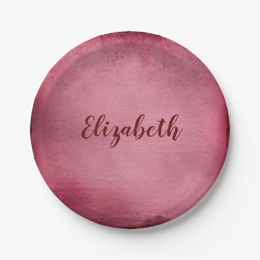 ラブリーブルゴーニュ ペーパープレート (正面)