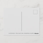 ラブリーブルーシーホリーフローラはがき ポストカード (裏面)