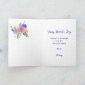 ラブリーブルーバイオレットフローラ「母の日」 シーズンカード (内部)