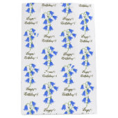 ラブリーブルーベルズホワイト ミディアムペーパーバッグ (正面)