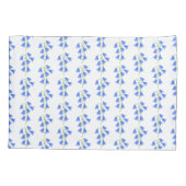 ラブリーブルーベルピローケース 枕カバー (裏面)