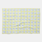 ラブリーブルーベル キッチンタオル (横)