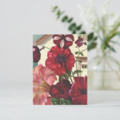 ラブリーブルーミングフラワーズガーデンパーティの招待状 招待状 (スタンド正面)