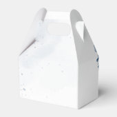 ラブリーブルー花模様バプテスマ フェイバーボックス (裏面サイド)