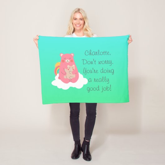 ラブリーベアーファミリー フリースブランケット (インサイチュ)