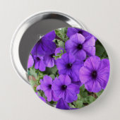 ラブリーペチュニア 缶バッジ (正面&裏面)