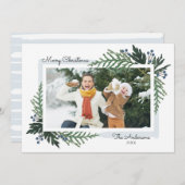 ラブリーホリデイクリスマスフォトカード シーズンカード (正面/裏面)