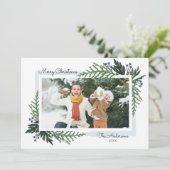 ラブリーホリデイクリスマスフォトカード シーズンカード (スタンド正面)