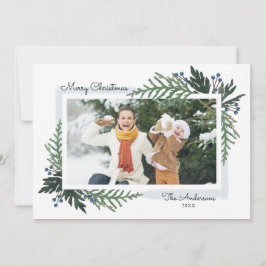 ラブリーホリデイクリスマスフォトカード シーズンカード