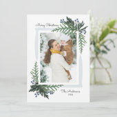 ラブリーホリデー – クリスマスフォトカード シーズンカード (スタンド正面)