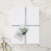 ラブリーホリデー – クリスマスプレゼントラベル ギフトタグ (より糸付き)